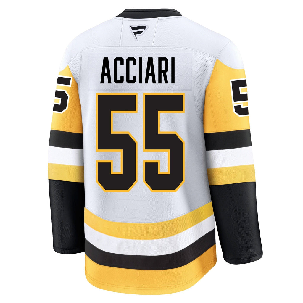 Noel Acciari Pittsburgh Penguins Fanatics Premium Away Jersey