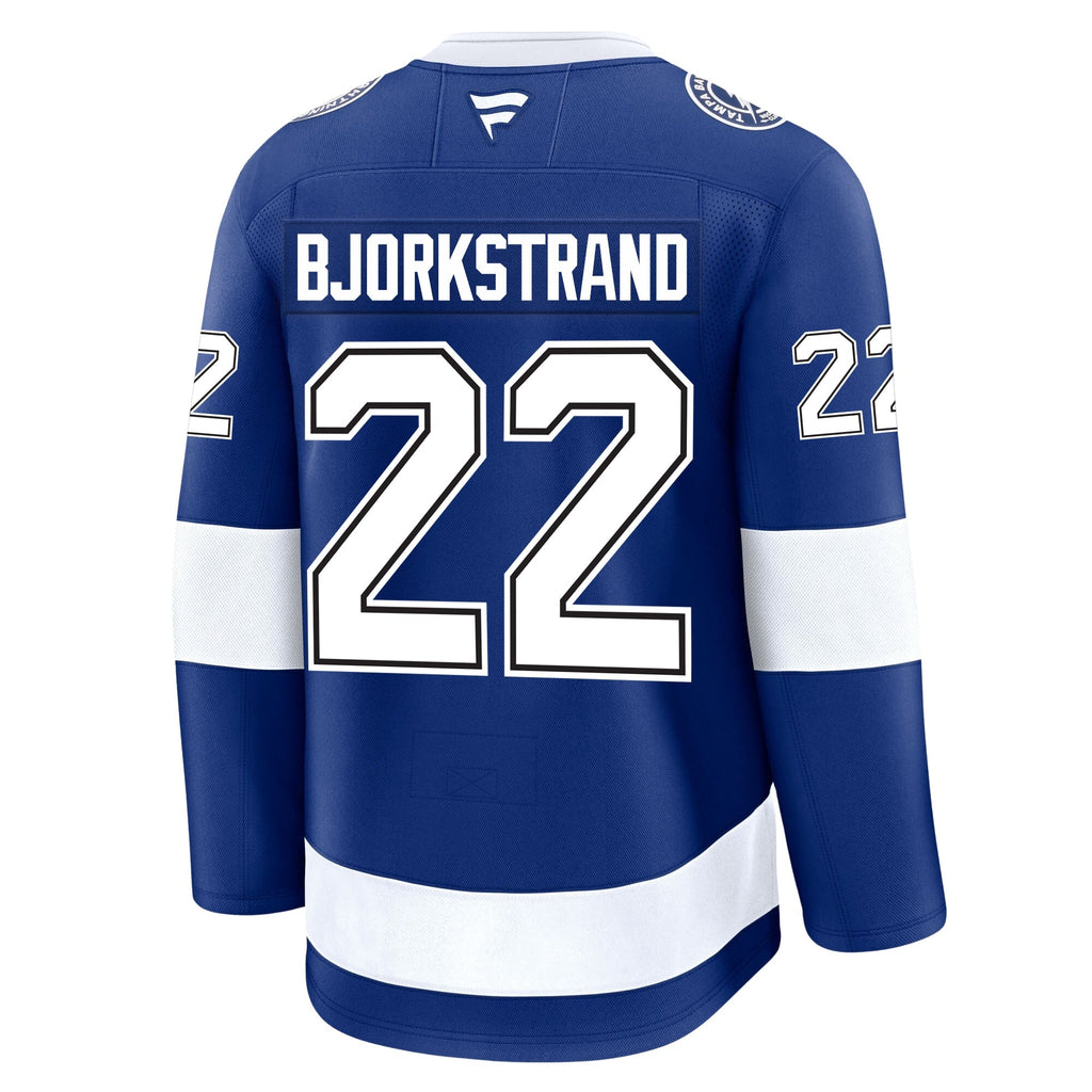 Oliver Bjorkstrand Tampa Bay Lightning Fanatics Premium Home Jersey