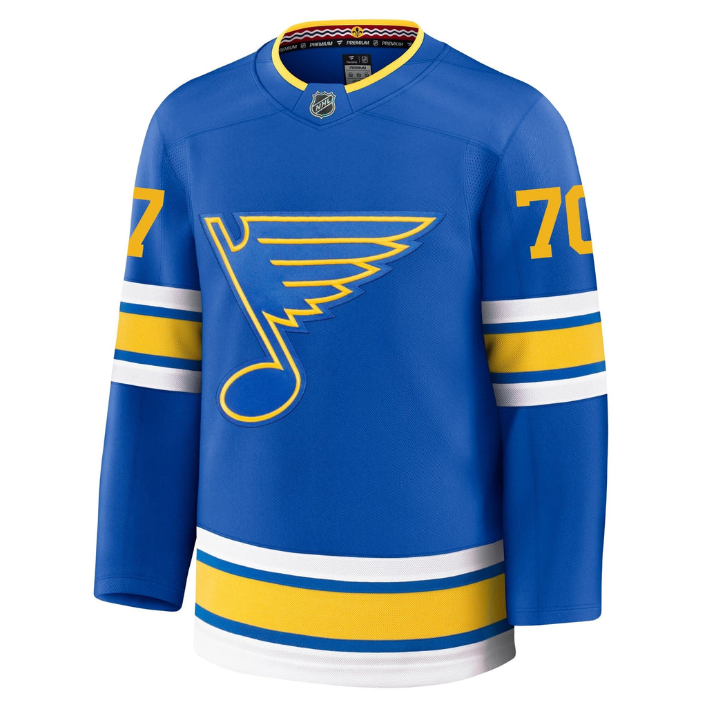 Oskar Sundqvist St Louis Blues Fanatics Home Premium Jersey