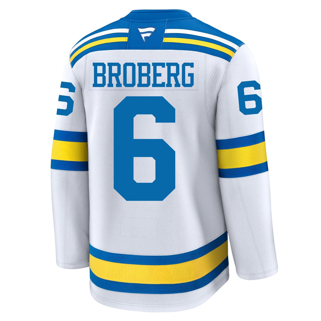 Philip Broberg St Louis Blues Fanatics Away Premium Jersey