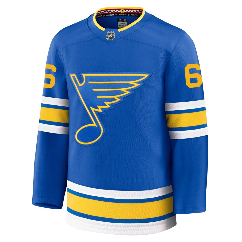 Philip Broberg St Louis Blues Fanatics Home Premium Jersey