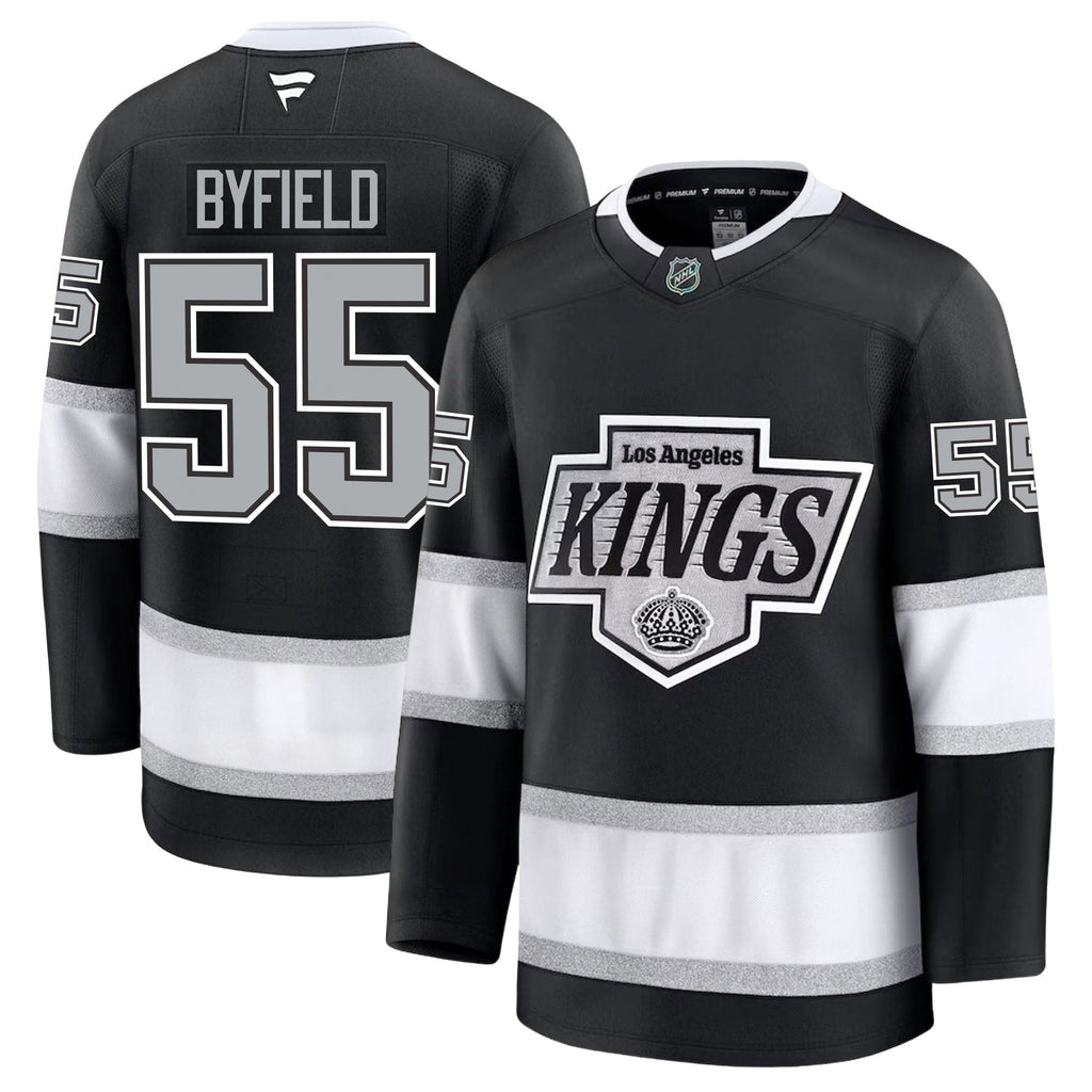 Quinton Byfield Los Angeles Kings Fanatics Premium Home Jersey