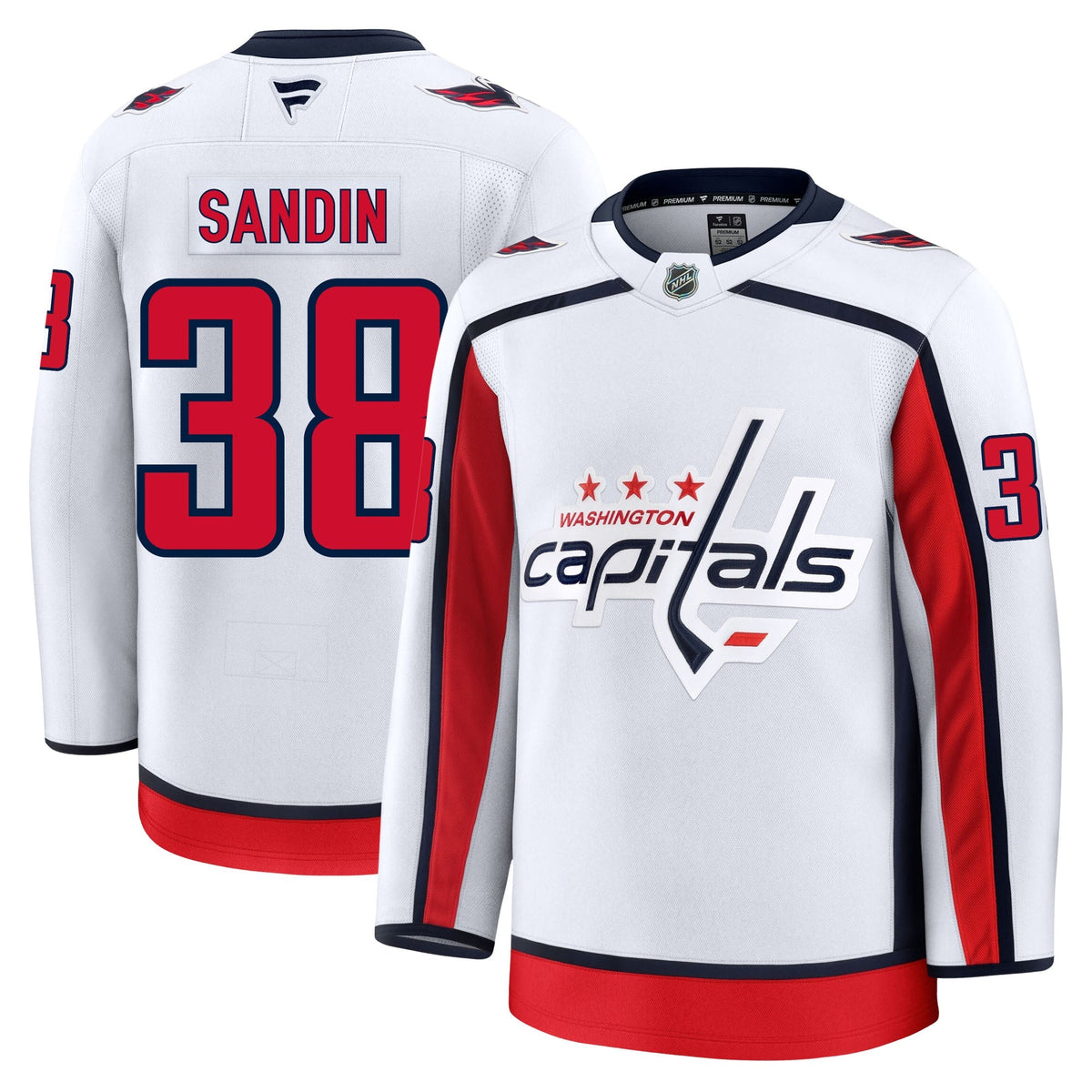 Rasmus Sandin Washington Capitals Fanatics Premium Away Jersey