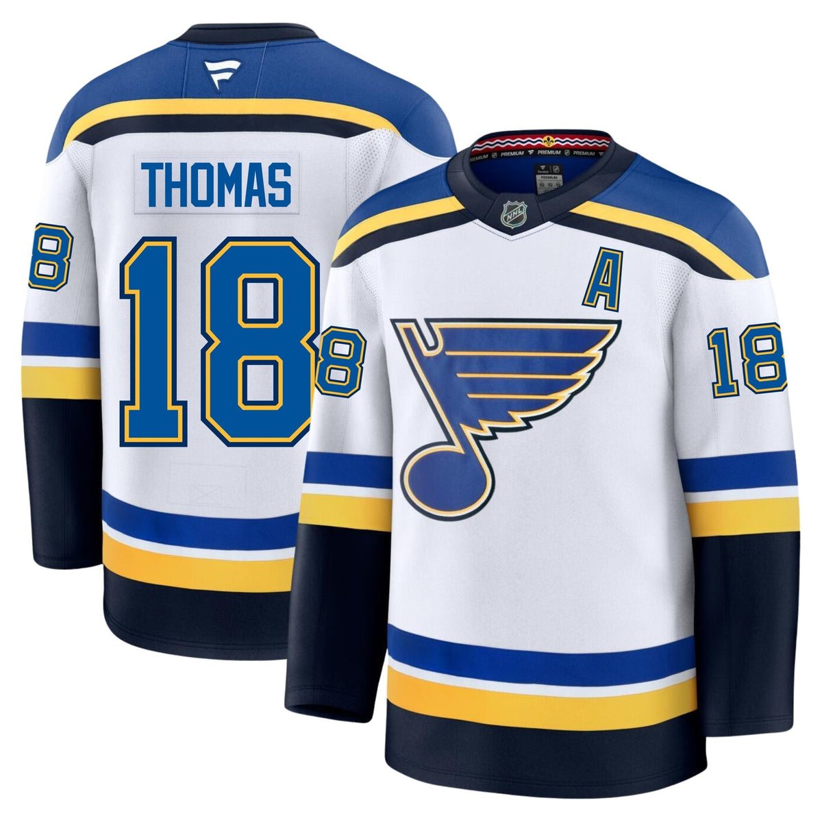 Robert Thomas St. Louis Blues Fanatics Premium Away Jersey