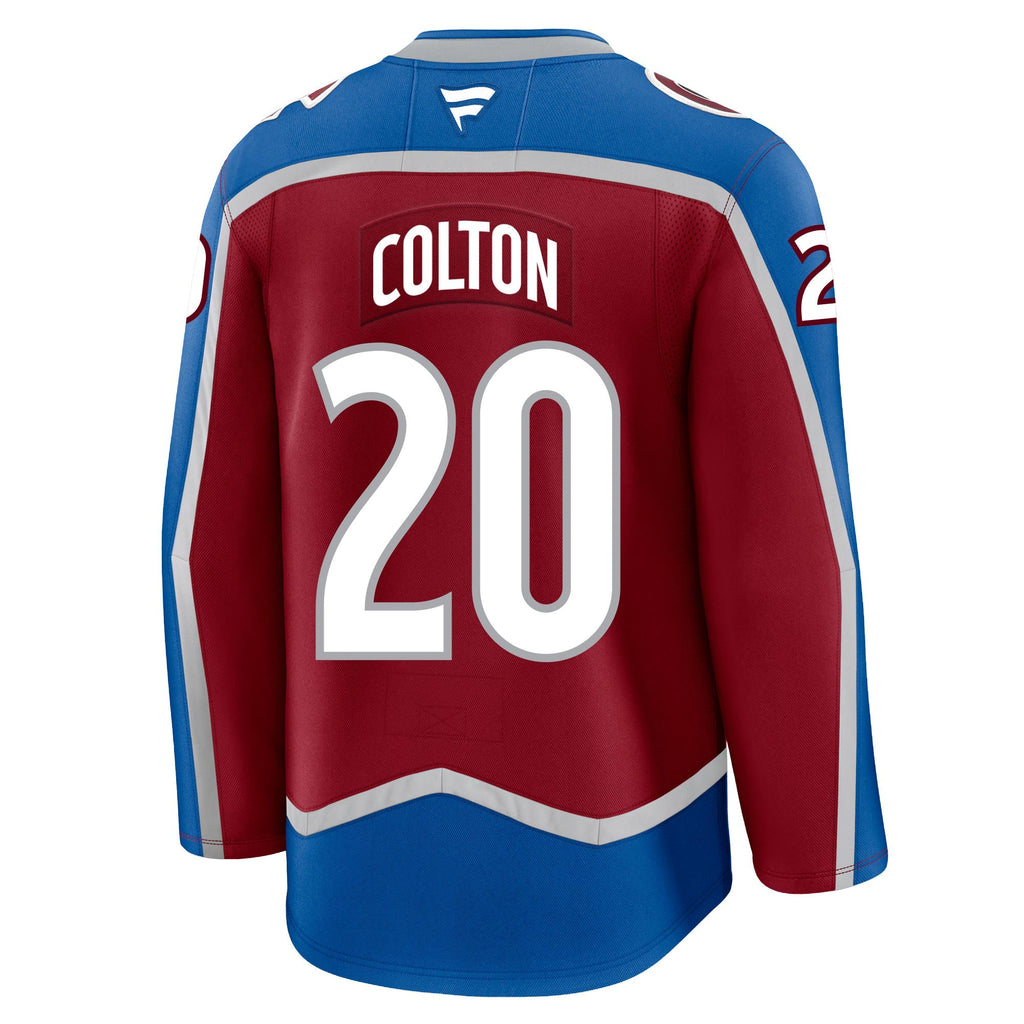 Ross Colton Colorado Avalanche Fanatics Premium Home Jersey