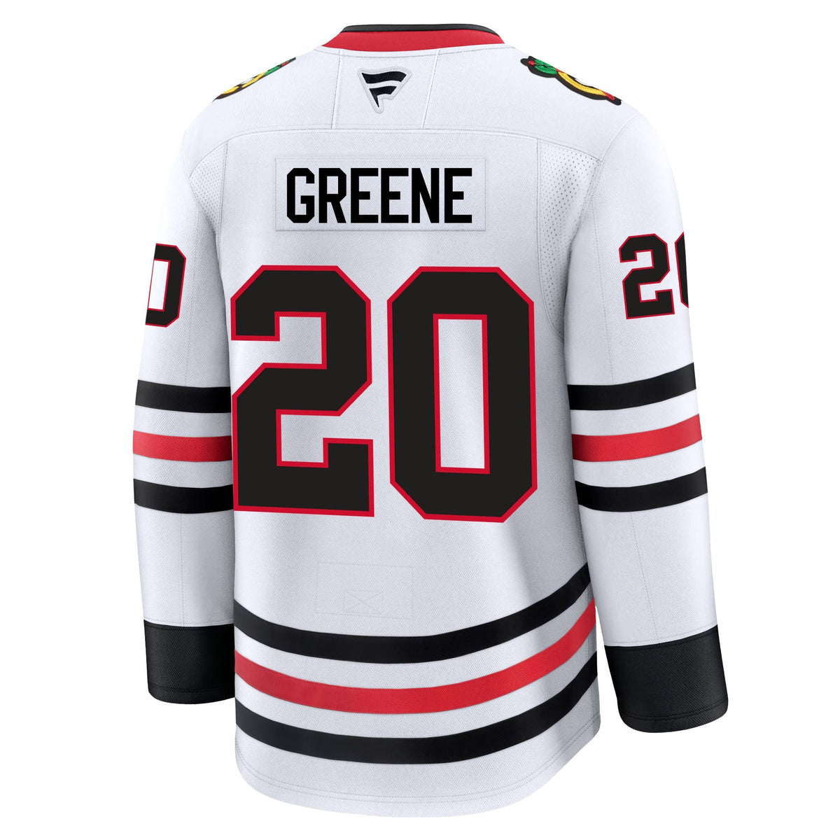 Ryan Greene Chicago Blackhawks Fanatics Premium Away Jersey