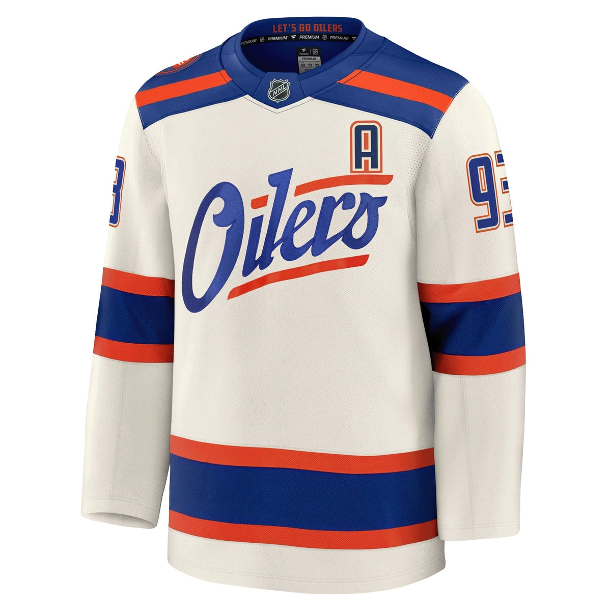 Ryan Nugent-Hopkins Edmonton Oilers Fanatics Alternate Premium Jersey