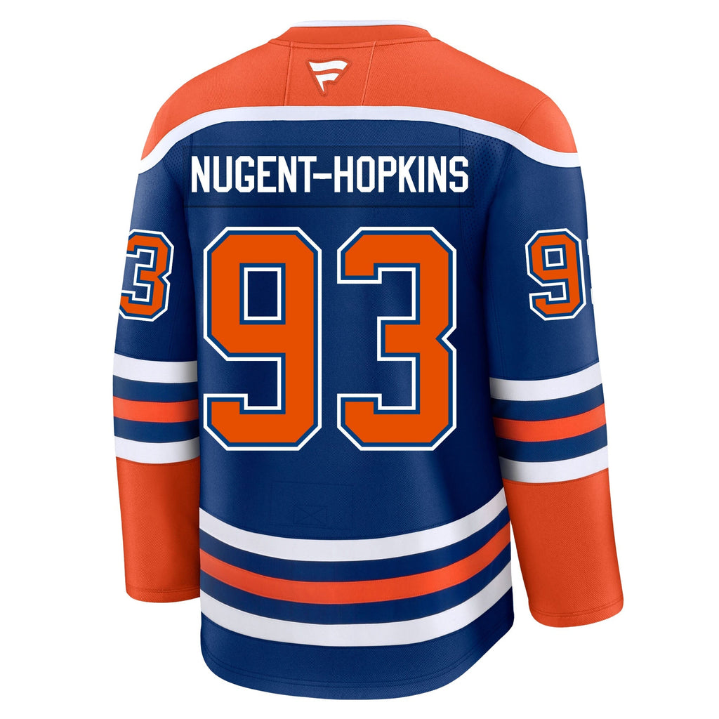 Ryan Nugent Hopkins Edmonton Oilers Fanatics Premium Home Jersey