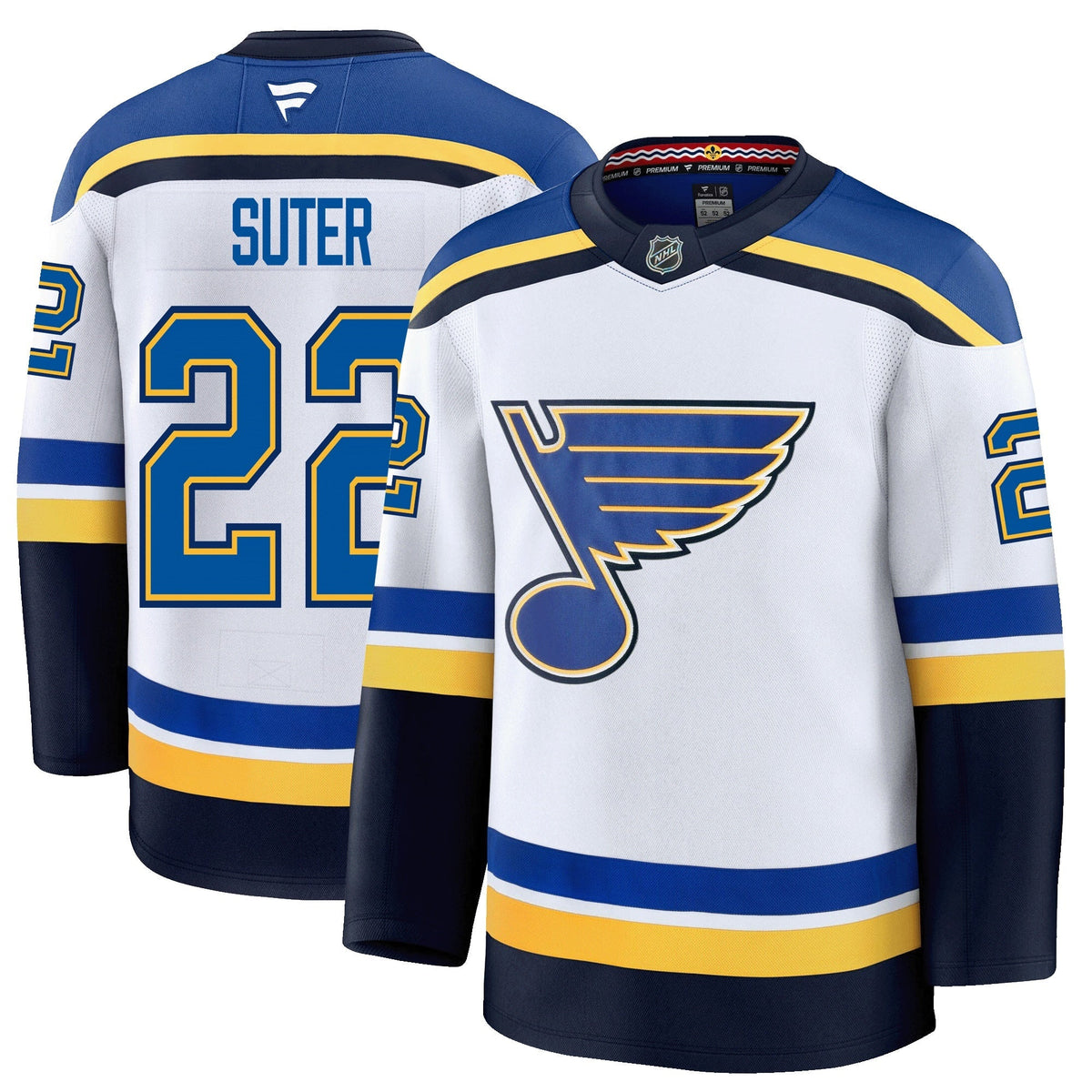 Ryan Suter St. Louis Blues Fanatics Premium Away Jersey