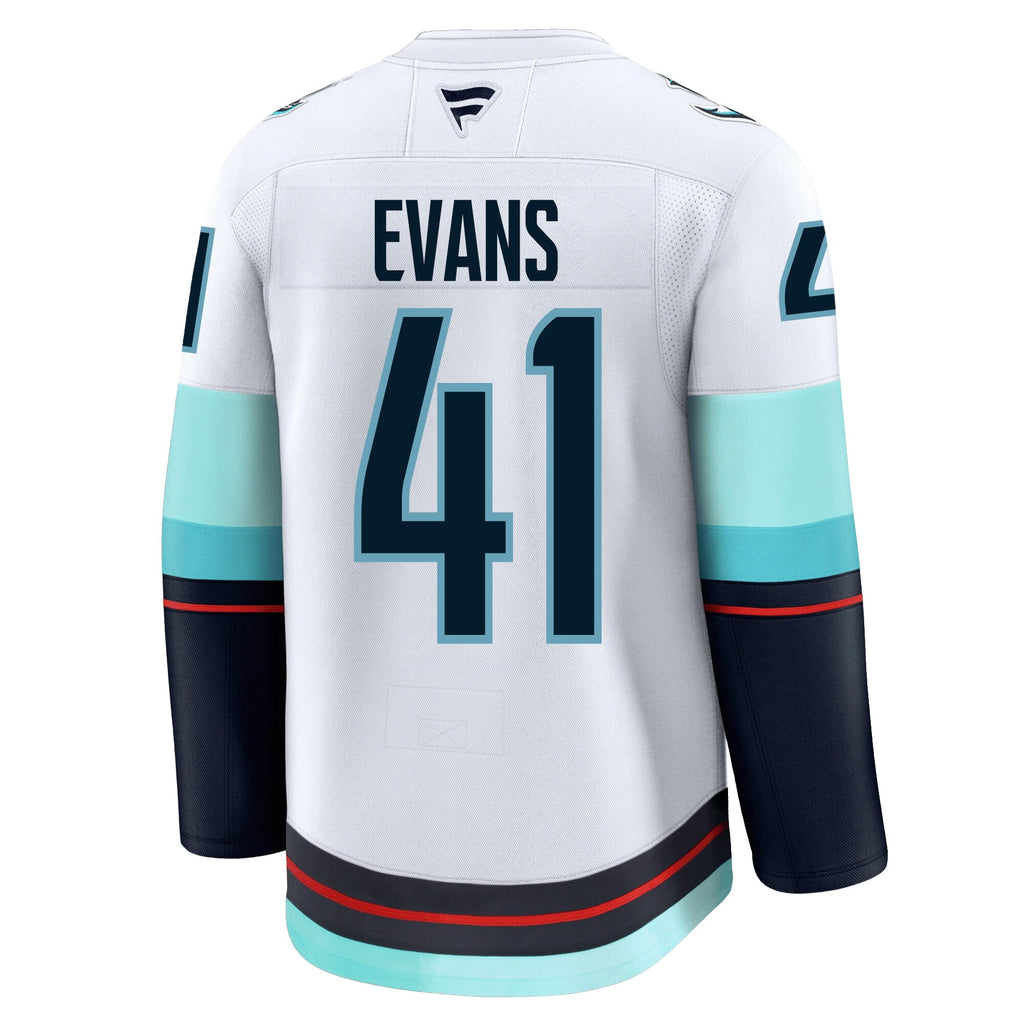 Ryker Evans Seattle Kraken Fanatics Premium Away Jersey