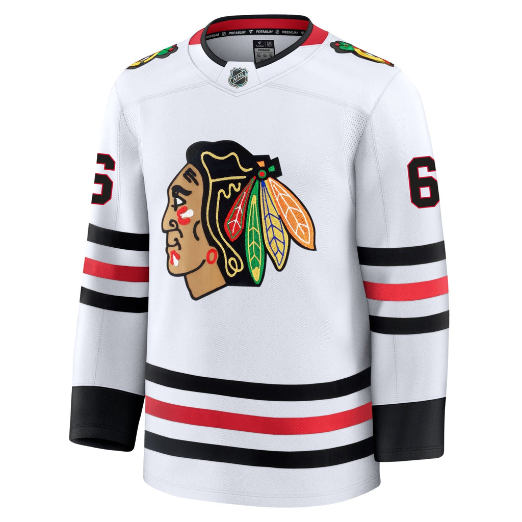 Sam Rinzel Chicago Blackhawks Fanatics Premium Away Jersey