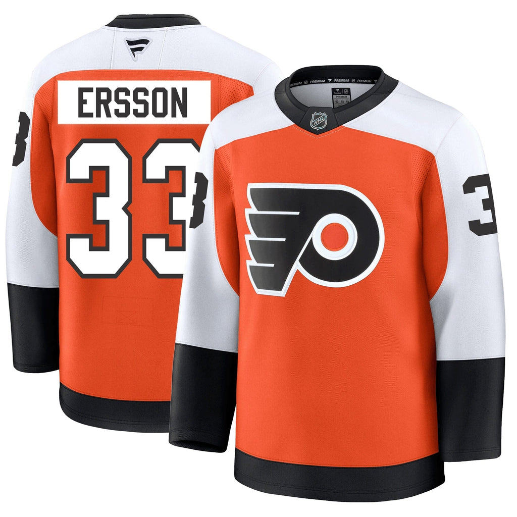 Samuel Ersson Philadelphia Flyers Fanatics Premium Home Jersey