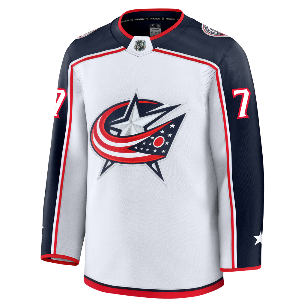 Sean Kuraly Columbus Blue Jackets Fanatics Premium Away Jersey