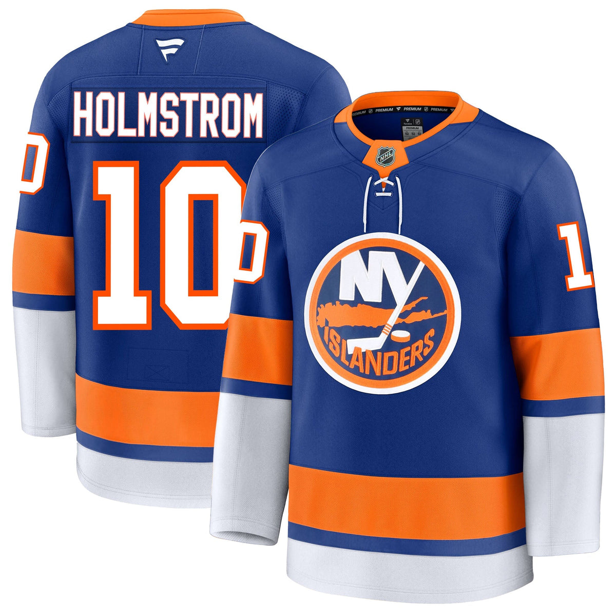 Simon Holmstrom New York Islanders Fanatics Premium Home Jersey