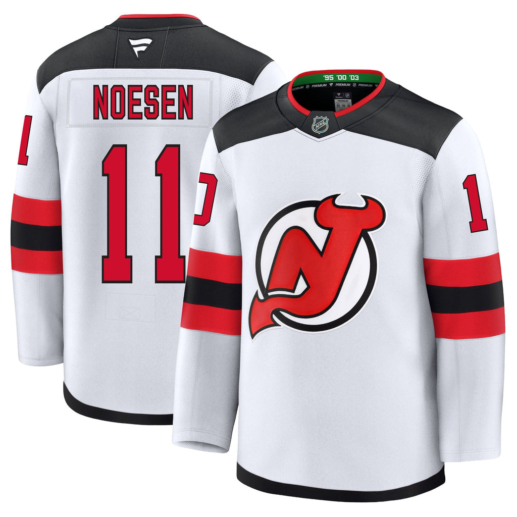 Stefan Noesen New Jersey Devils Fanatics Premium Away Jersey