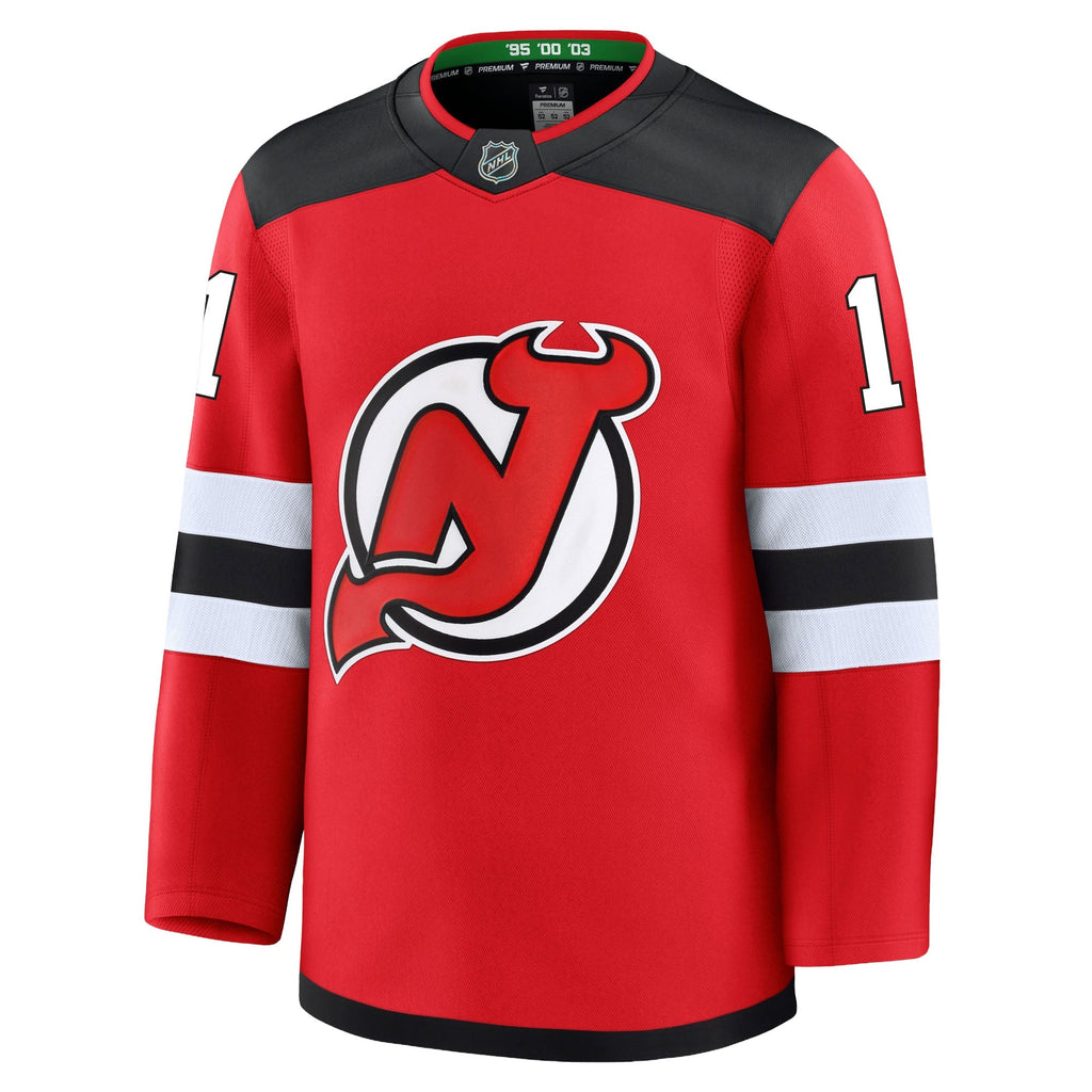Stefan Noesen New Jersey Devils Fanatics Premium Home Jersey