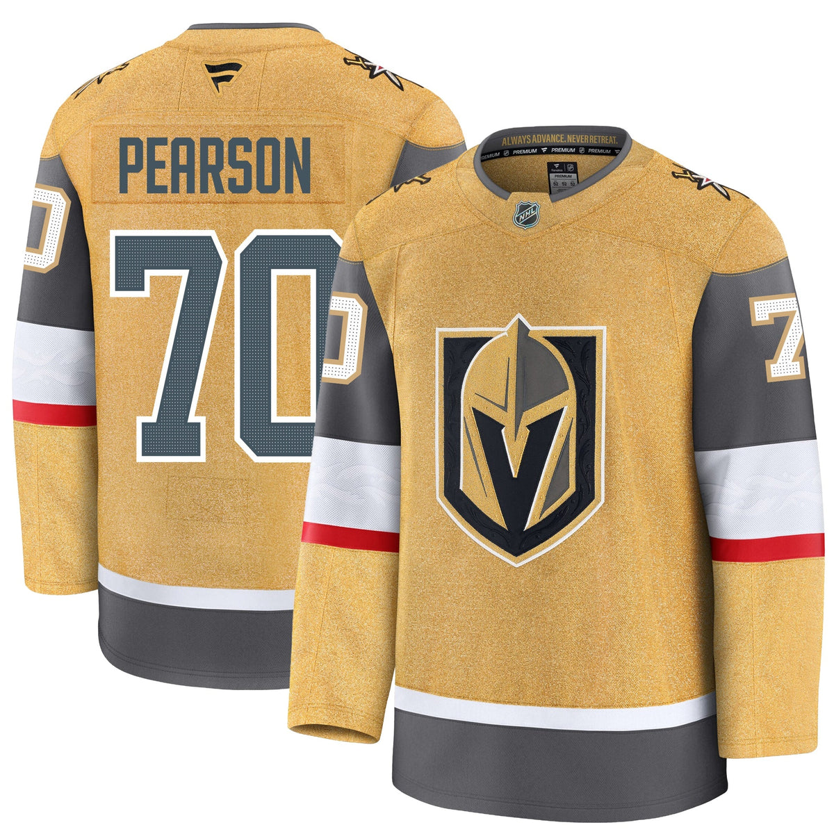 Tanner Pearson Vegas Golden Knights Fanatics Premium Home Jersey