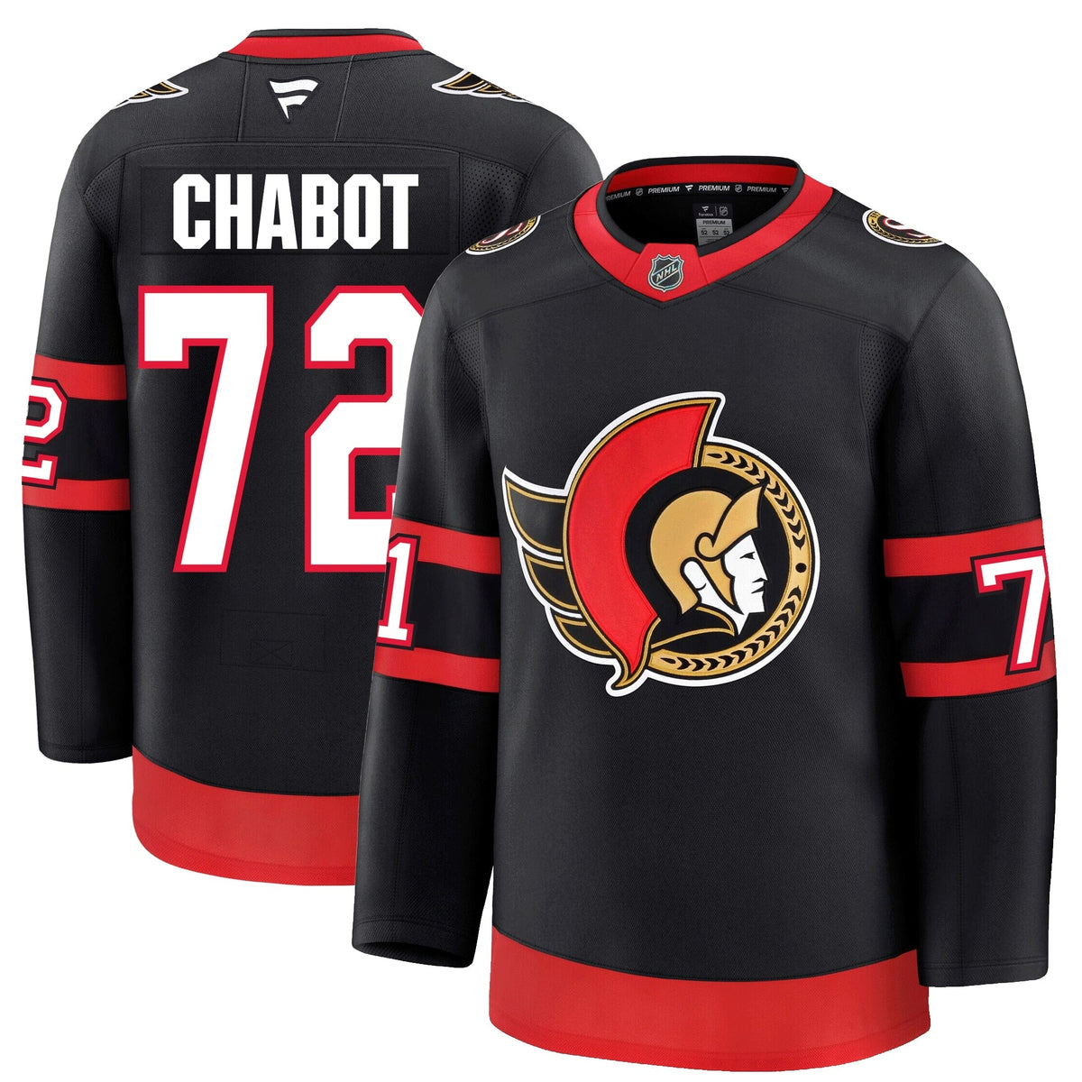 Thomas Chabot Ottawa Senators Fanatics Premium Home Jersey