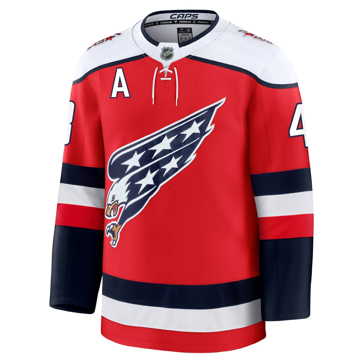 Tom Wilson Washington Capitals Fanatics Alternate Premium Jersey