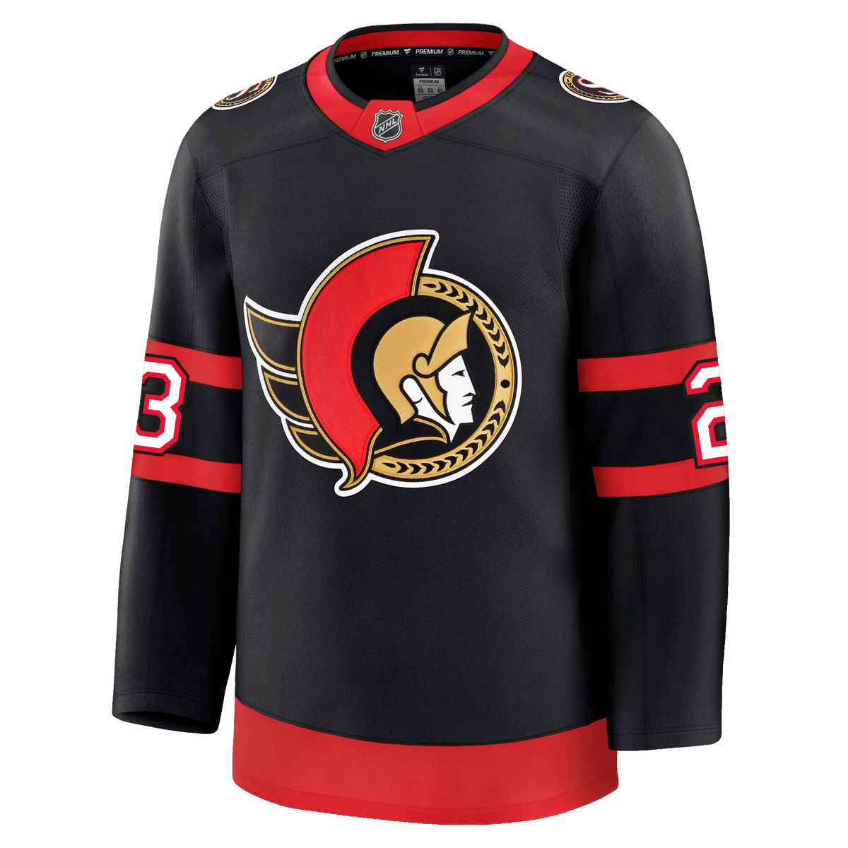 Travis Hamonic Ottawa Senators Fanatics Premium Home Jersey