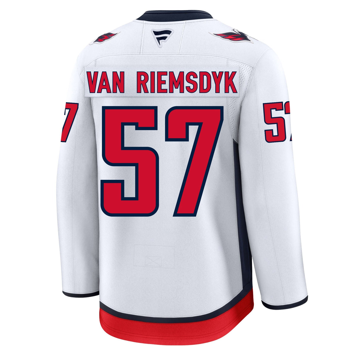 Trevor Van Riemsdyk Washington Capitals Fanatics Premium Away Jersey