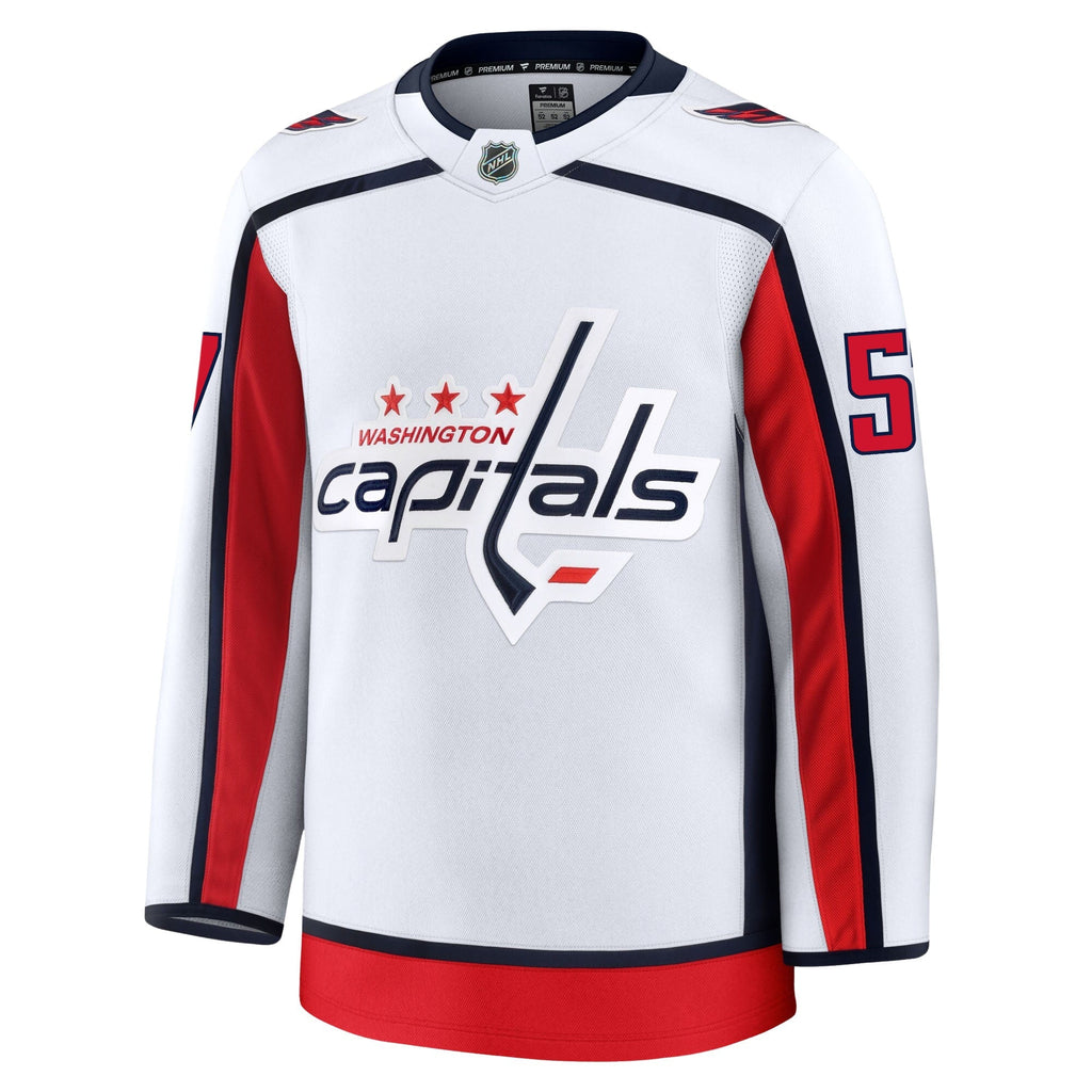 Trevor Van Riemsdyk Washington Capitals Fanatics Premium Away Jersey