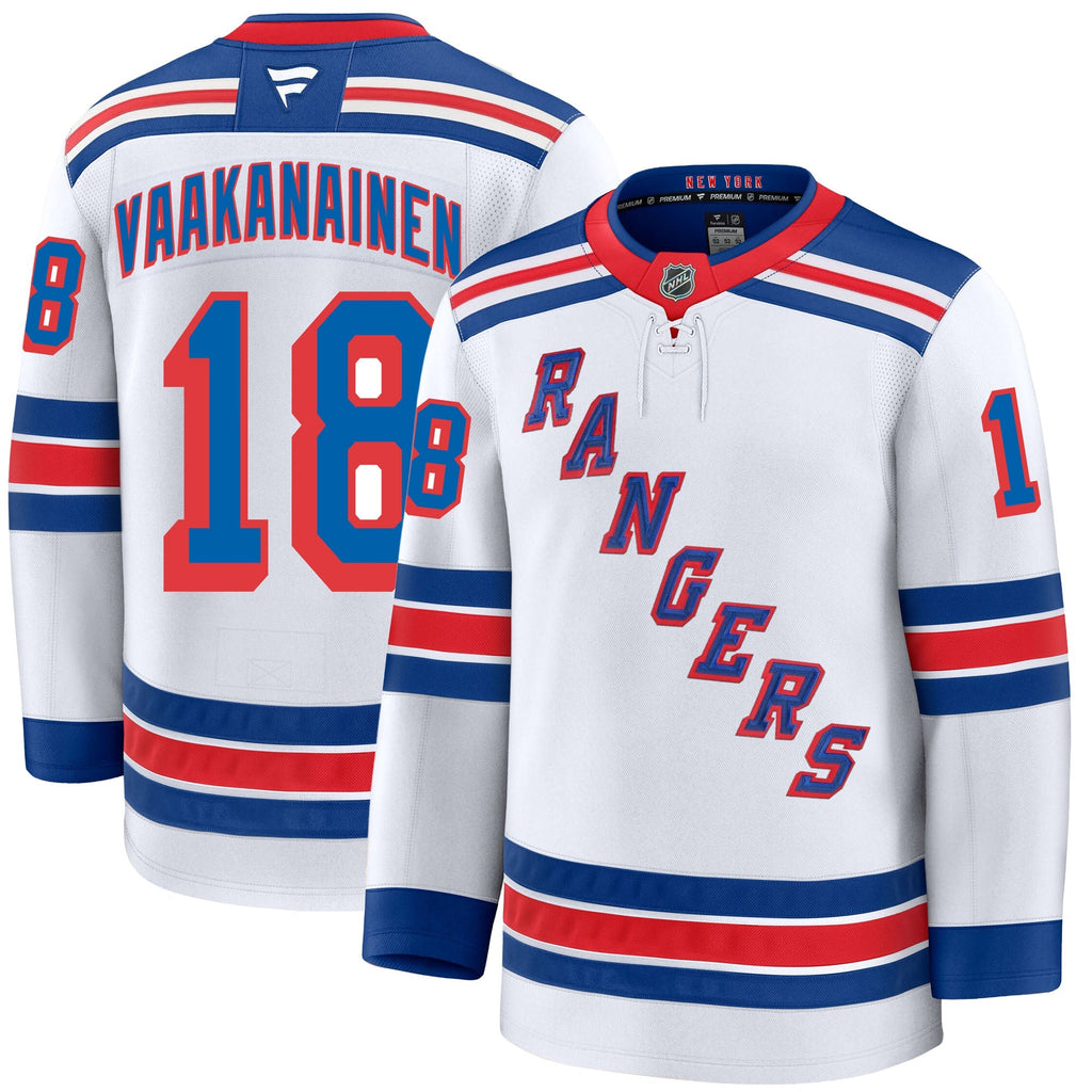 Urho Vaakanainen New York Rangers Fanatics Premium Away Jersey