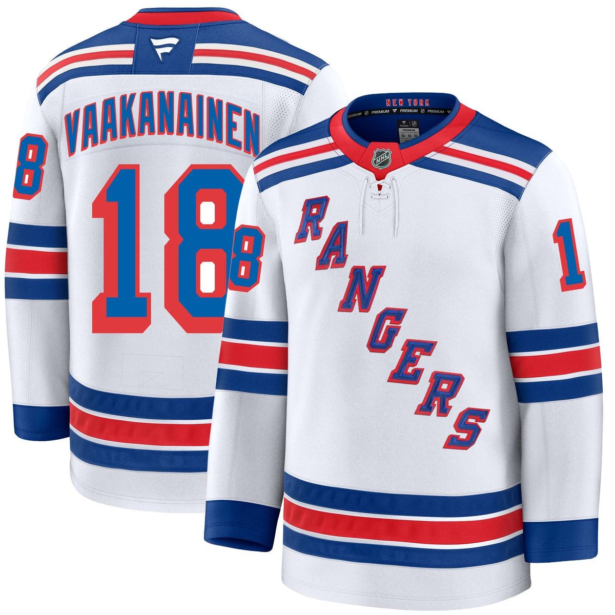 Urho Vaakanainen New York Rangers Fanatics Premium Away Jersey