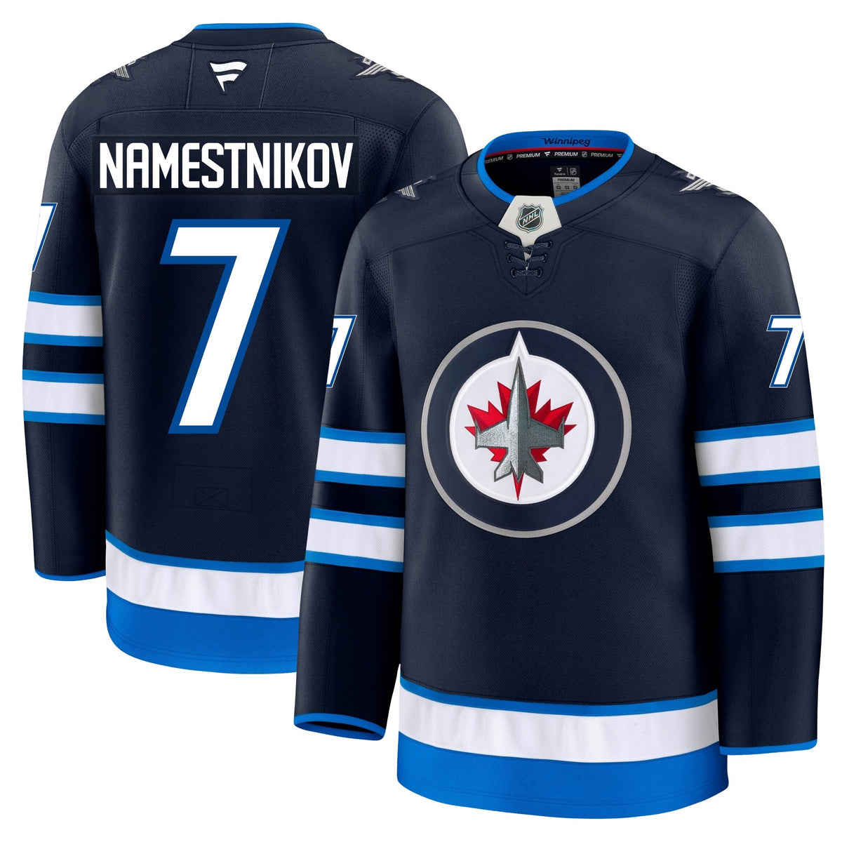 Vladislav Namestnikov Winnipeg Jets Fanatics Premium Home Jersey
