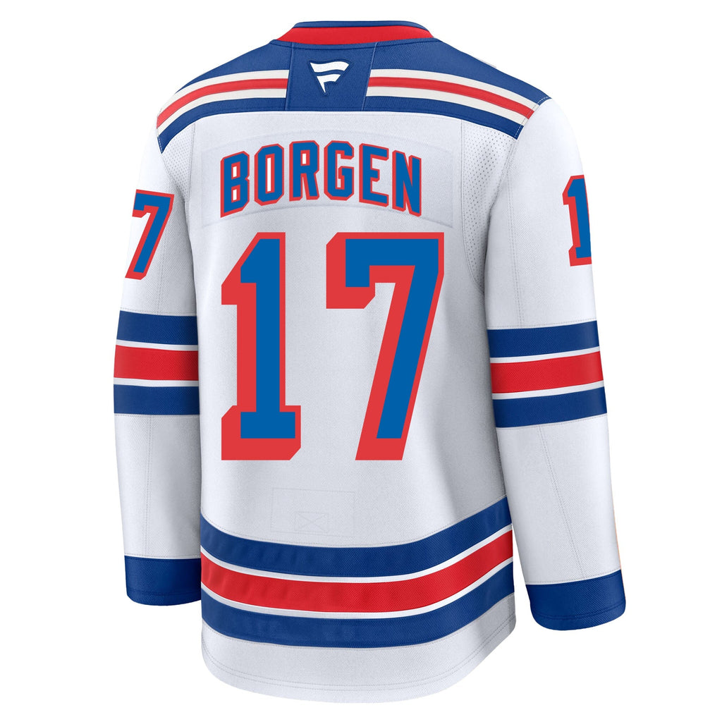 Will Borgen New York Rangers Fanatics Premium Away Jersey
