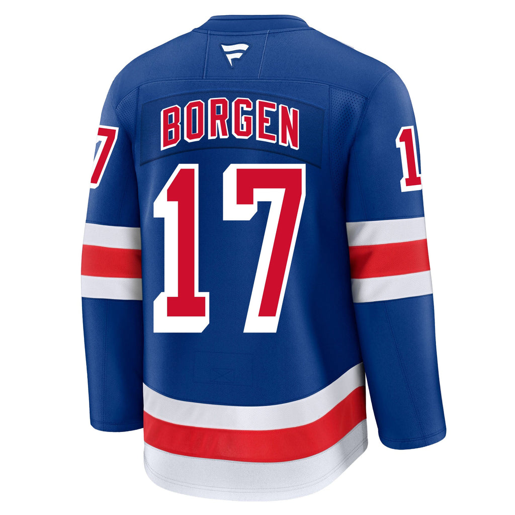 Will Borgen New York Rangers Fanatics Premium Home Jersey