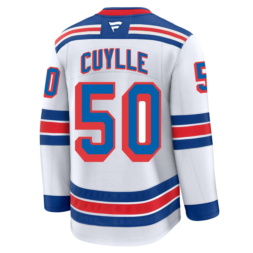 Will Cuylle New York Rangers Fanatics Premium Away Jersey