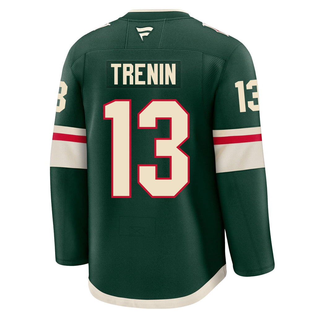 Yakov Trenin Minnesota Wild Fanatics Premium Home Jersey