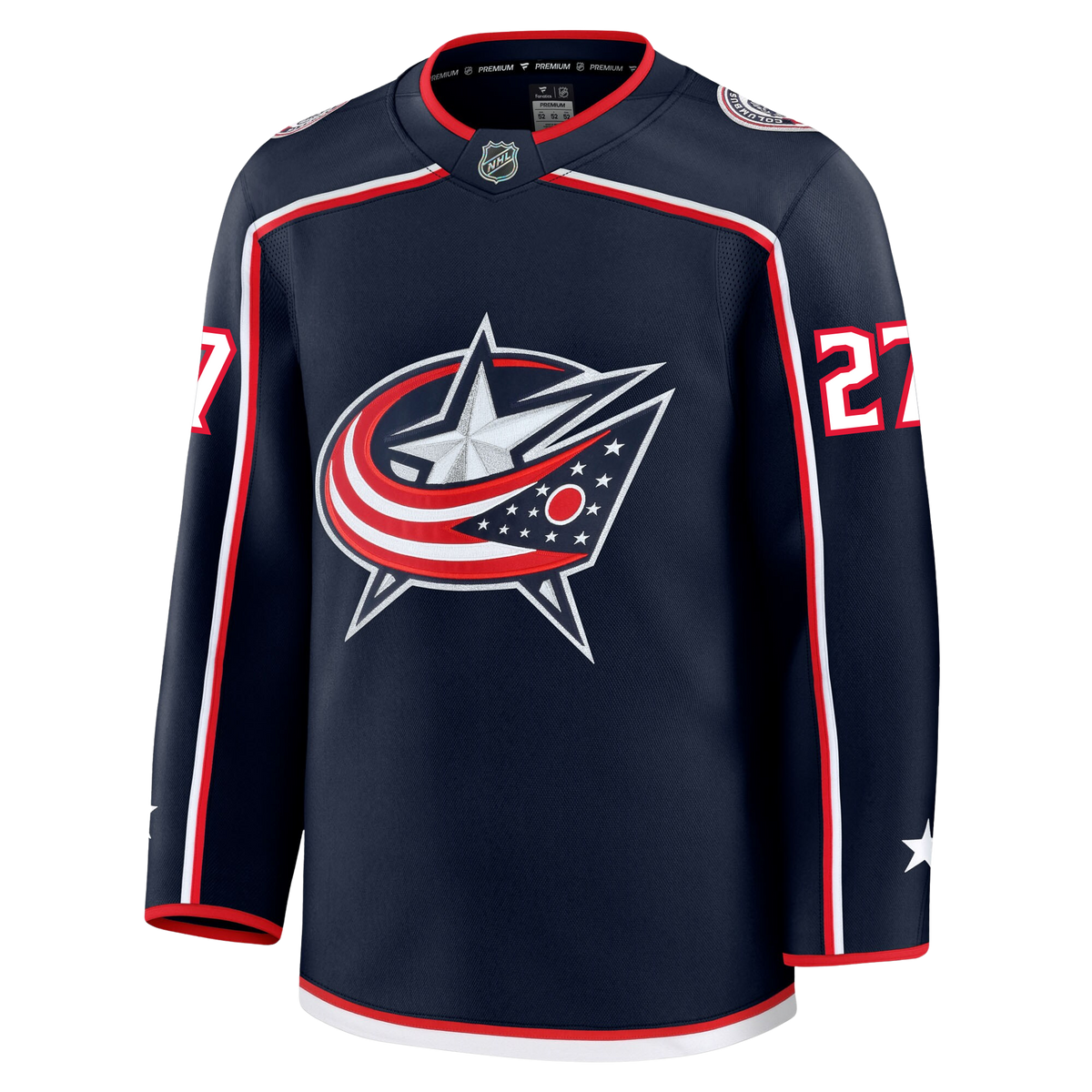 Zachary Aston Reese Columbus Blue Jackets Fanatics Premium Home Jersey