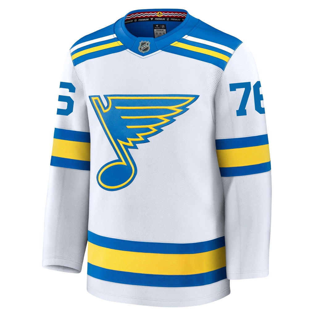 Zack Bolduc St Louis Blues Fanatics Away Premium Jersey