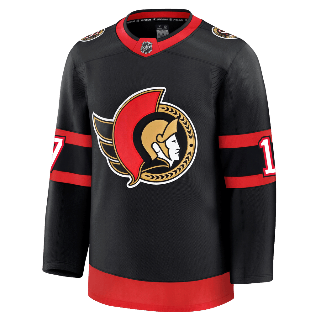 Zack Macewen Ottawa Senators Fanatics Premium Home Jersey